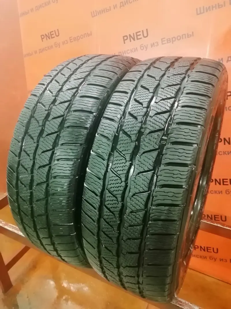 Пара б/у шин 225/55 R17C Continental VanContact Winter