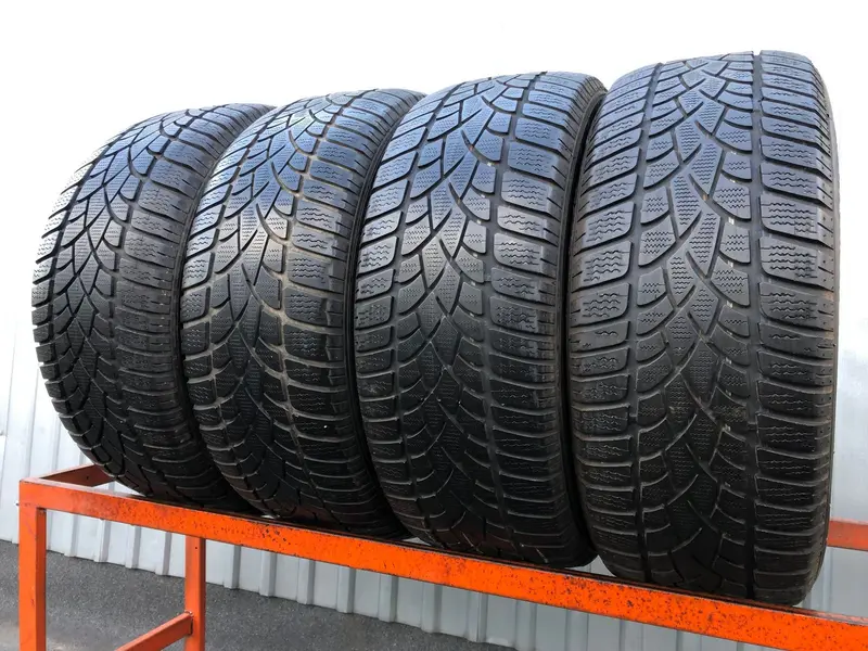Комплект б/у шин 225/55 R17 Dunlop SP Winter Sport 3D