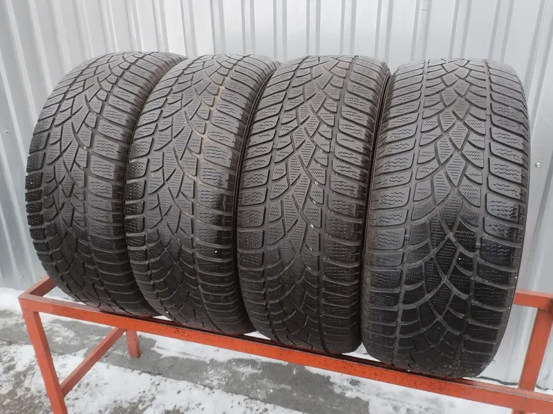 Комплект б/у шин 225/55 R17 Dunlop SP Winter Sport 3D