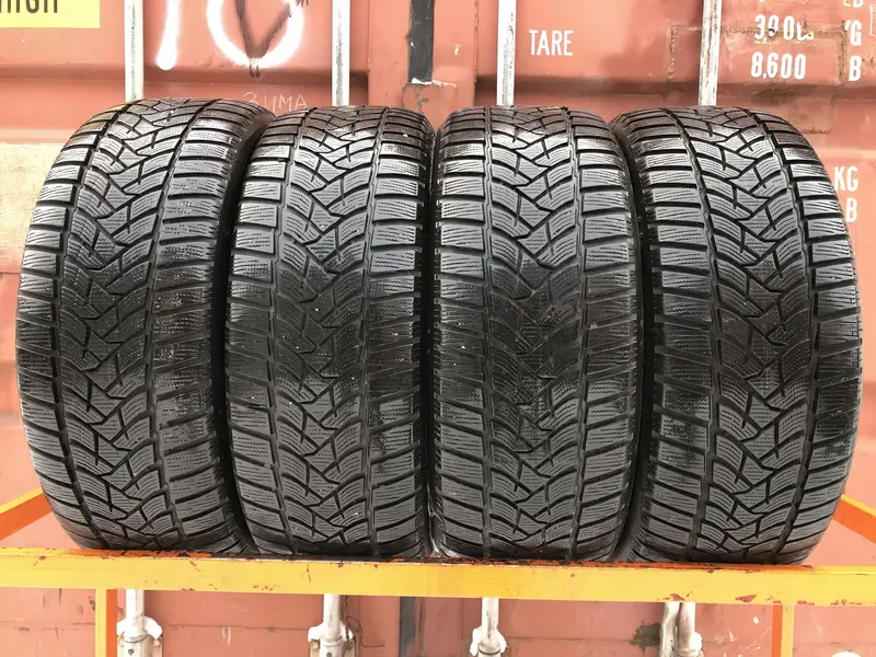 Комплект б/у шин 225/55 R17 Dunlop Winter Sport 5, фото 1