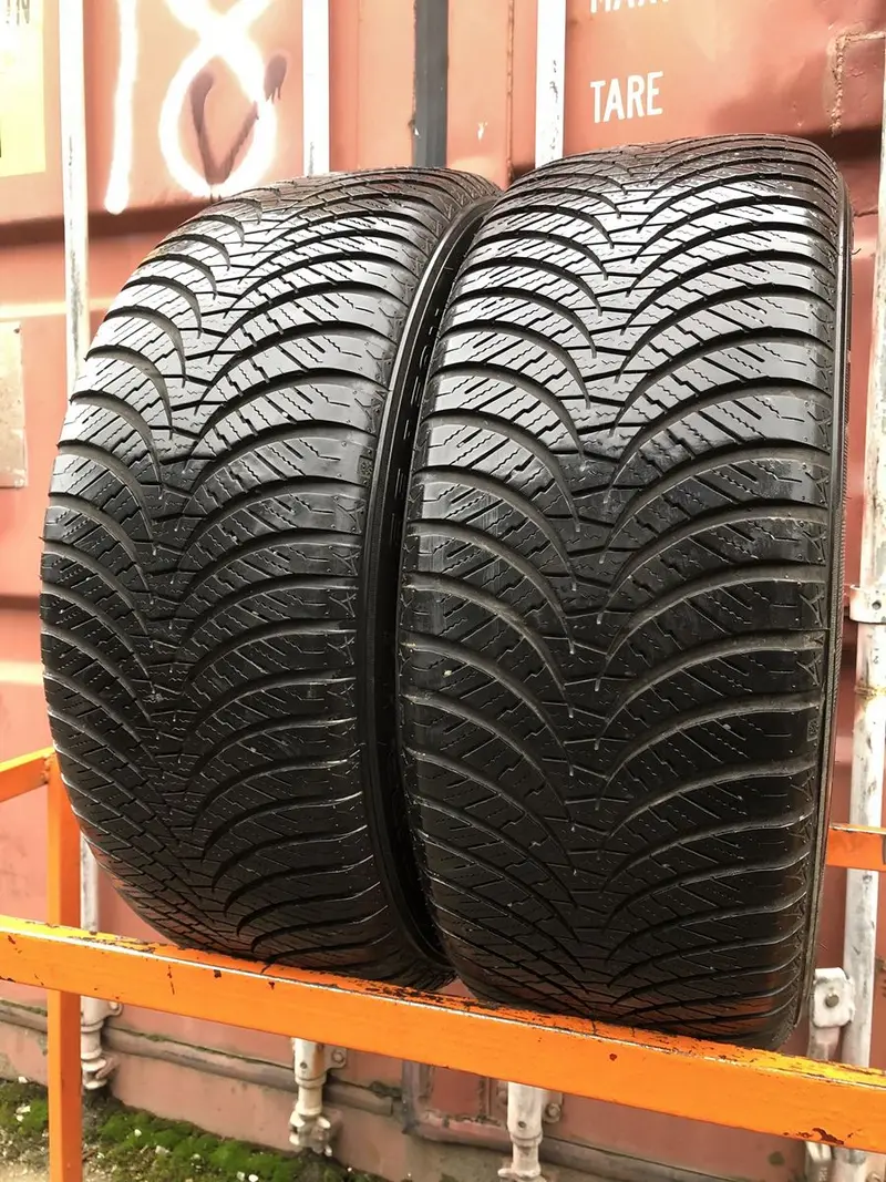 Пара б/у шин 225/55 R17 Falken EuroAll Season AS210, фото 1