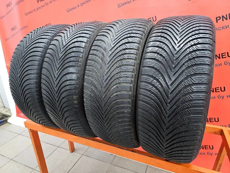 Комплект б/у шин 225/55 R17 Michelin Alpin 5