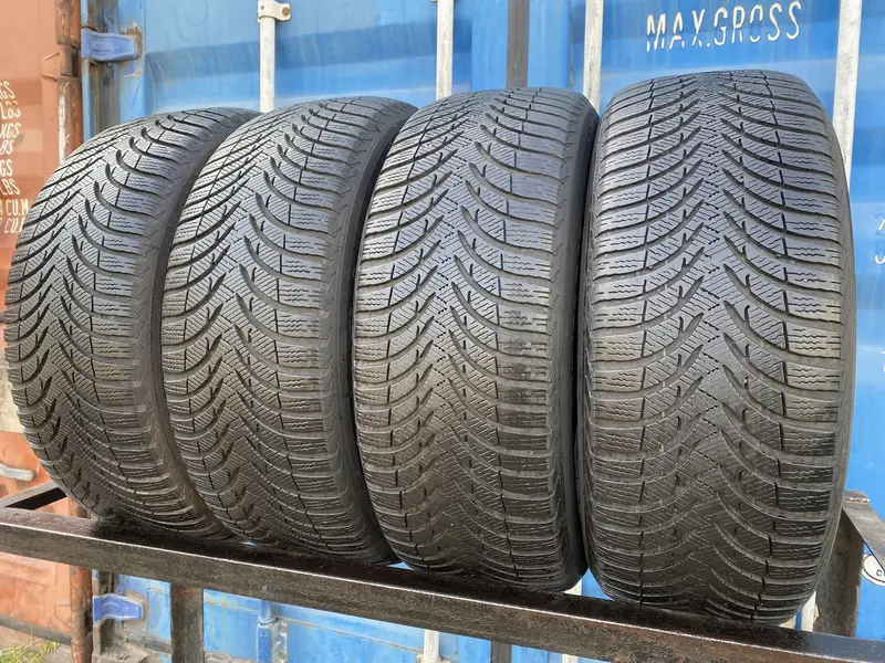Комплект б/у шин 225/55 R17 Michelin Alpin A4, фото 1