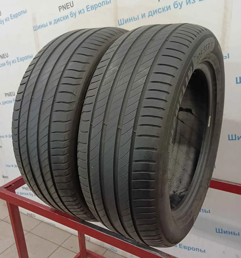 Пара б/у шин 225/55 R17 Michelin Primacy 4