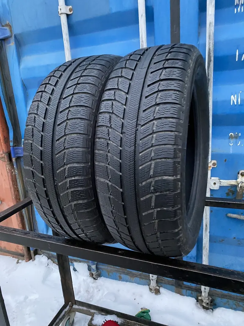 Пара б/у шин 225/55 R17 Michelin Primacy Alpin PA3