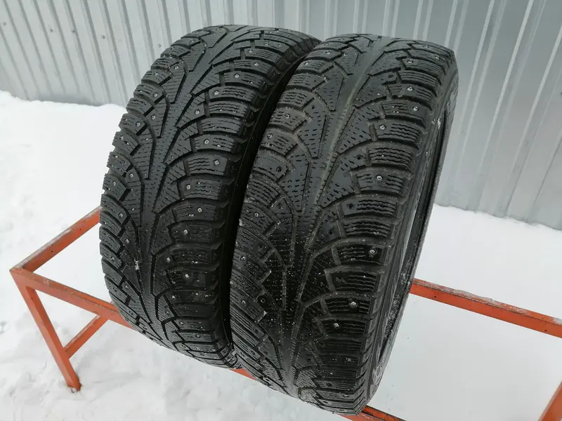 Пара б/у шин 225/55 R17 Nokian Hakkapeliitta 5, фото 1