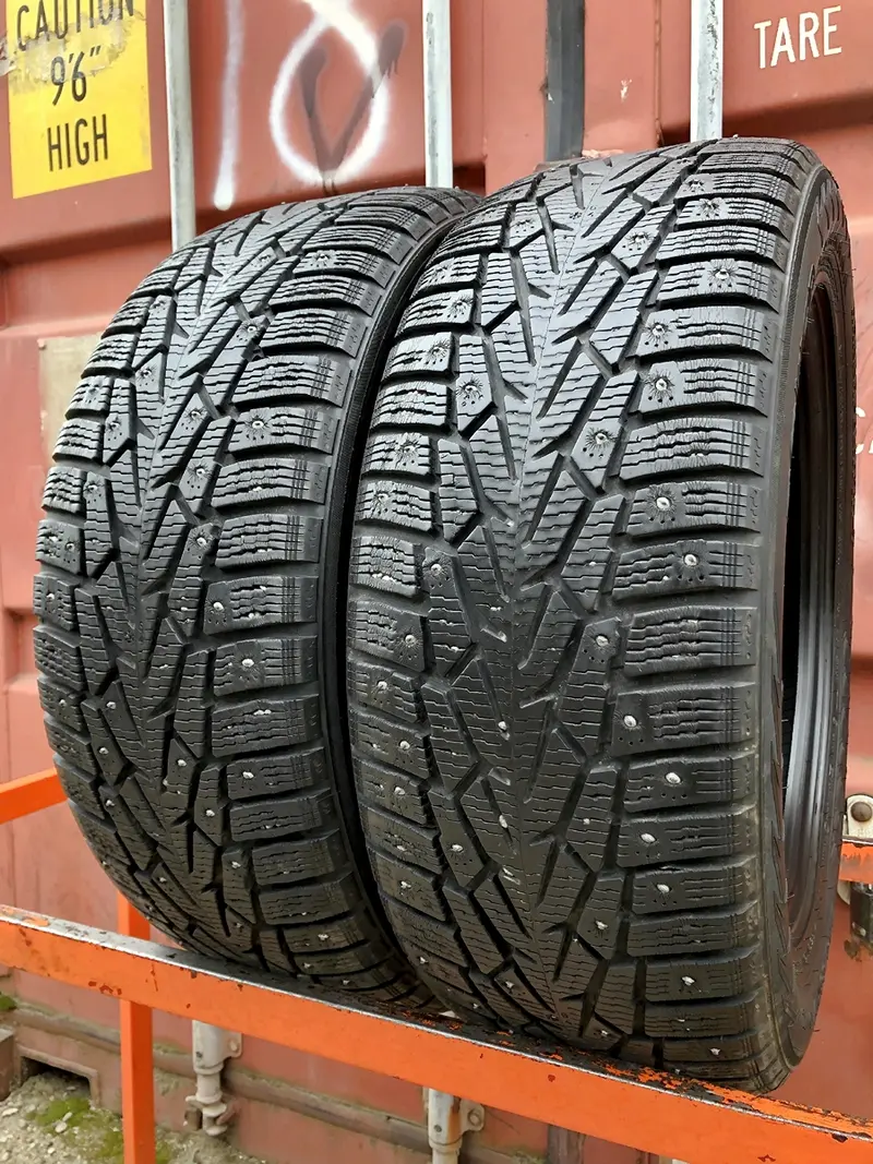 Пара б/у шин 225/55 R17 Nokian Hakkapeliitta 7, фото 1