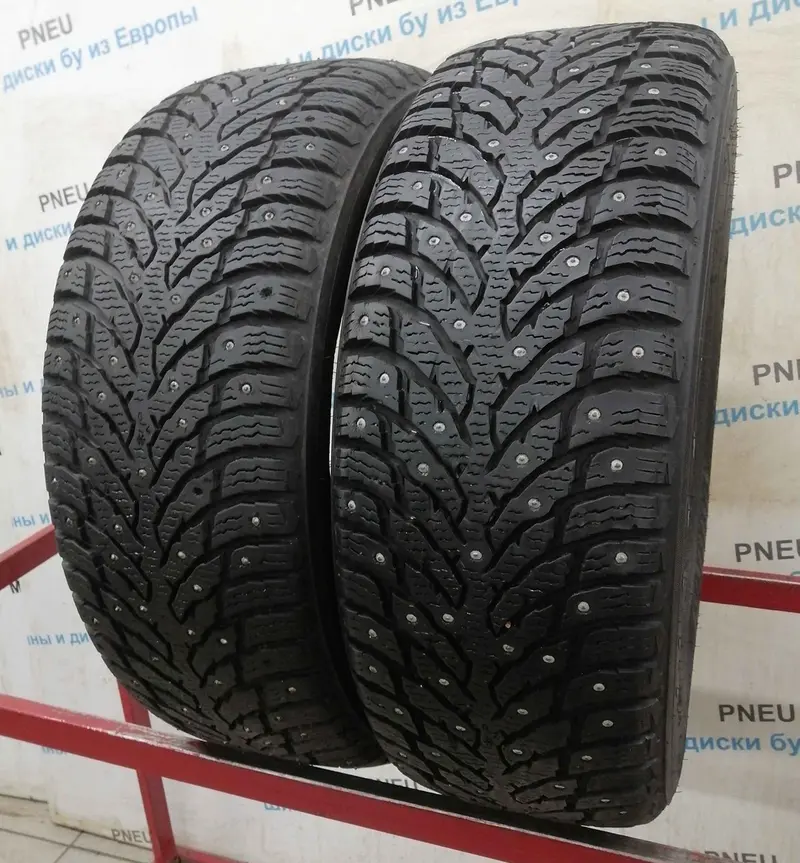 Пара б/у шин 225/55 R17 Nokian Hakkapeliitta 9