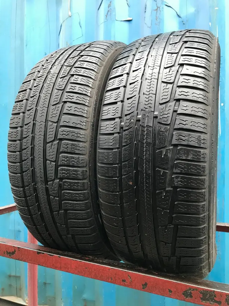Пара б/у шин 225/55 R17 Nokian WR A3, фото 1