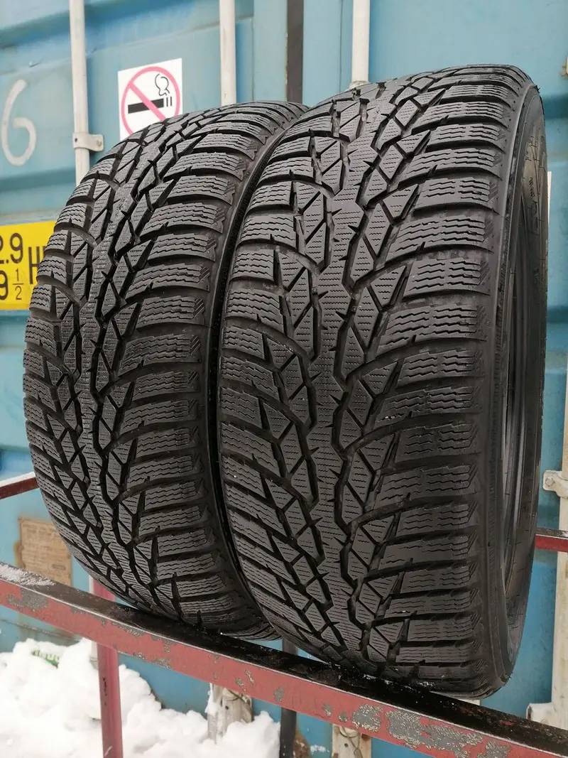 Пара б/у шин 225/55 R17 Nokian WR D4, фото 1