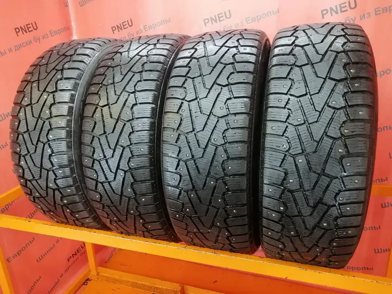 Комплект б/у шин 225/55 R17 Pirelli Ice Zero, фото 1