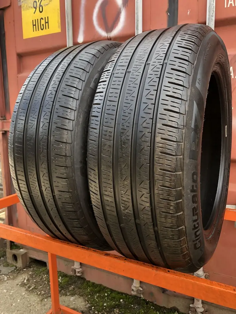 Пара б/у шин 225/55 R17 Pirelli P 7 Cinturato All Season AO