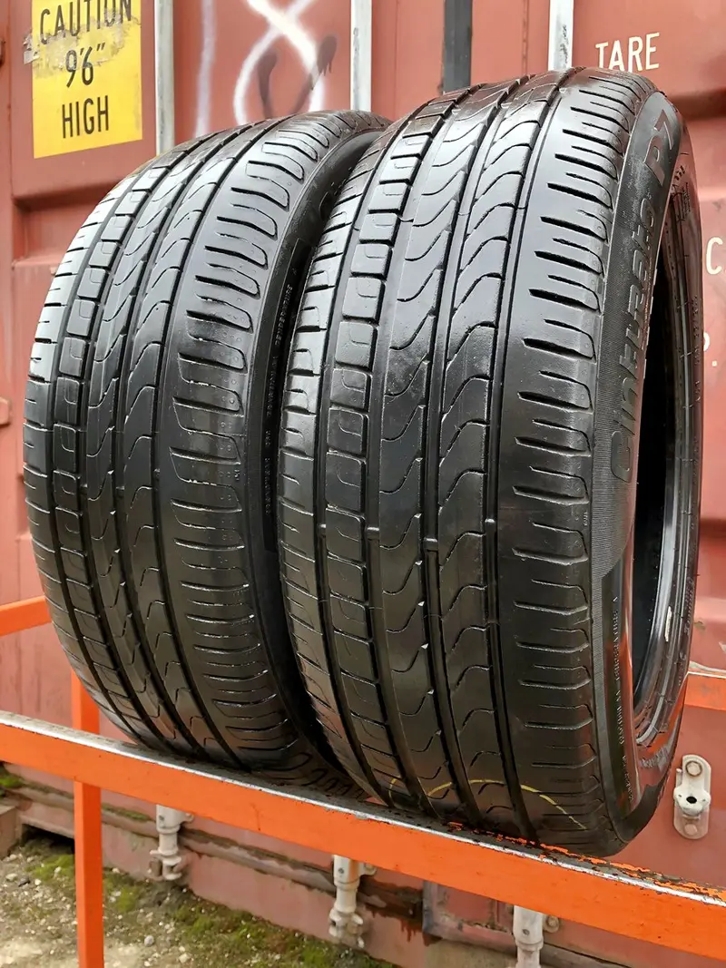 Пара б/у шин 225/55 R17 Pirelli P 7 Cinturato