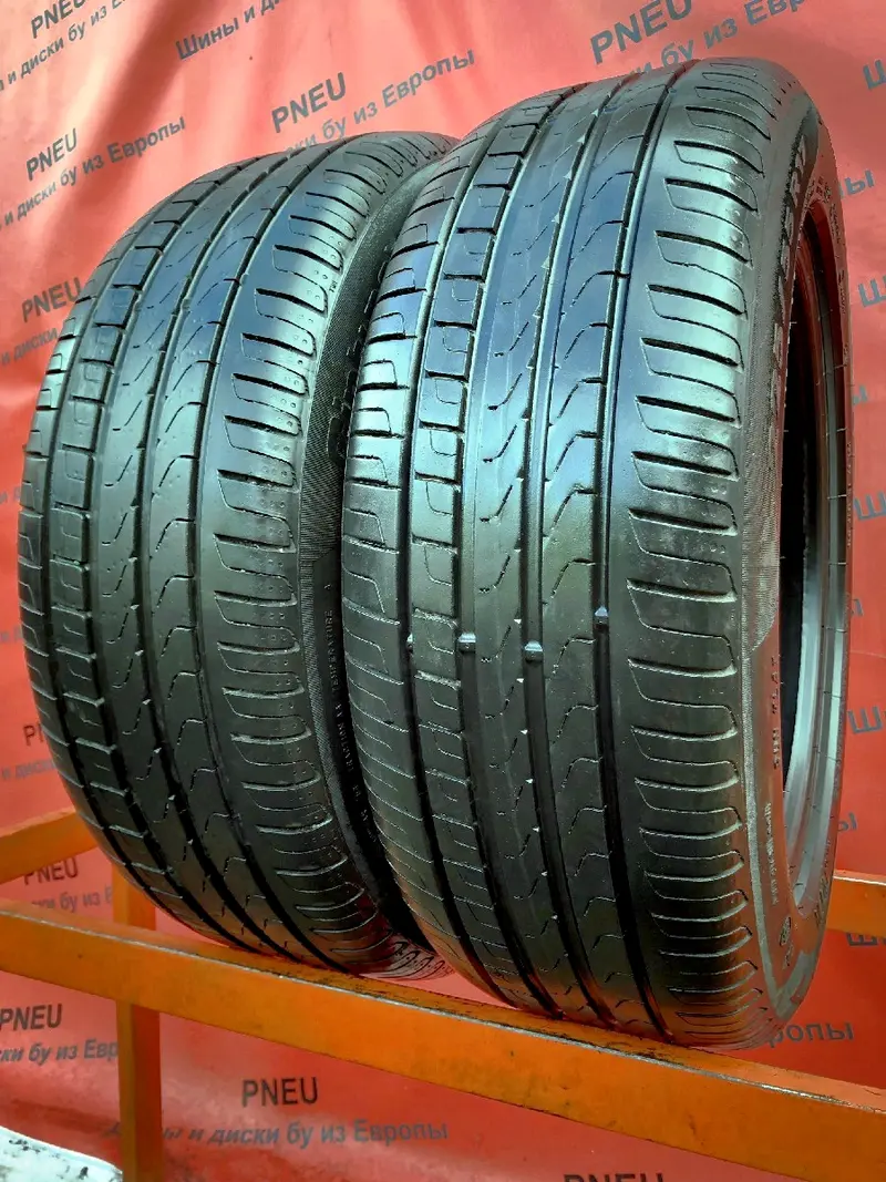 Пара б/у шин 225/55 R17 Pirelli P 7 Cinturato RunFlat