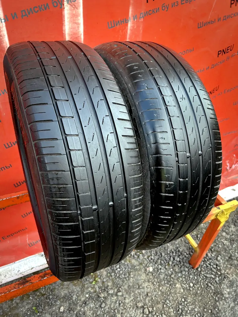 Пара б/у шин 225/55 R17 Pirelli P 7 Cinturato RunFlat