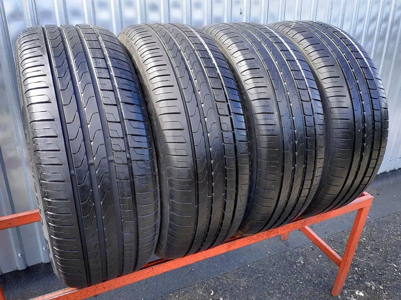 Комплект б/у шин 225/55 R17 Pirelli P 7 Cinturato RunFlat, фото 1
