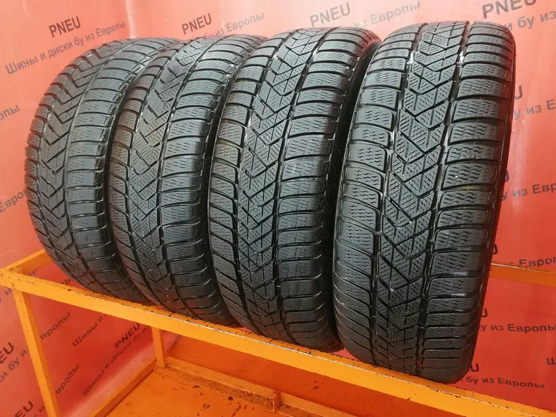 Комплект б/у шин 225/55 R17 Pirelli Winter Sottozero 3