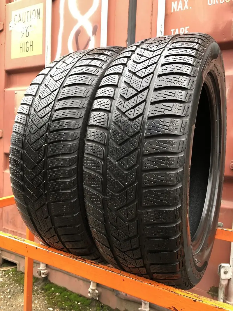 Пара б/у шин 225/55 R17 Pirelli Winter Sottozero 3, фото 1