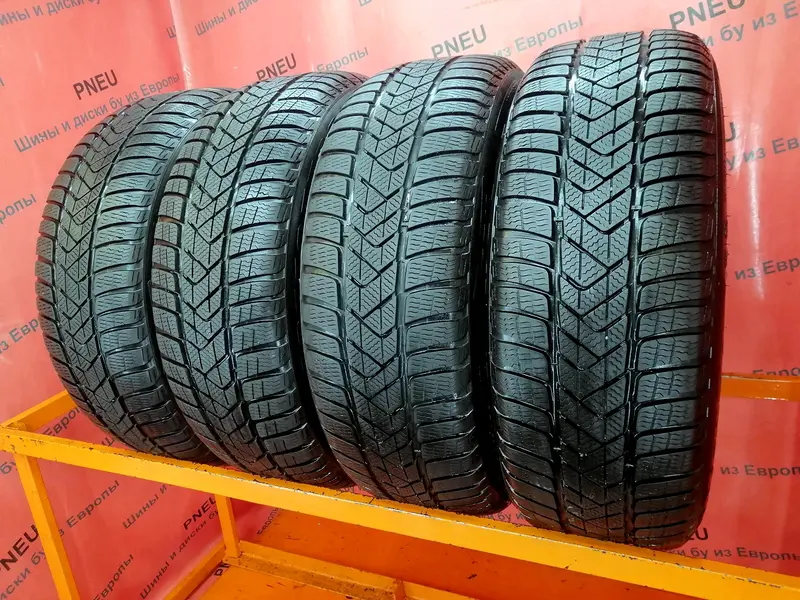 Комплект б/у шин 225/55 R17 Pirelli Winter Sottozero 3 RunFlat