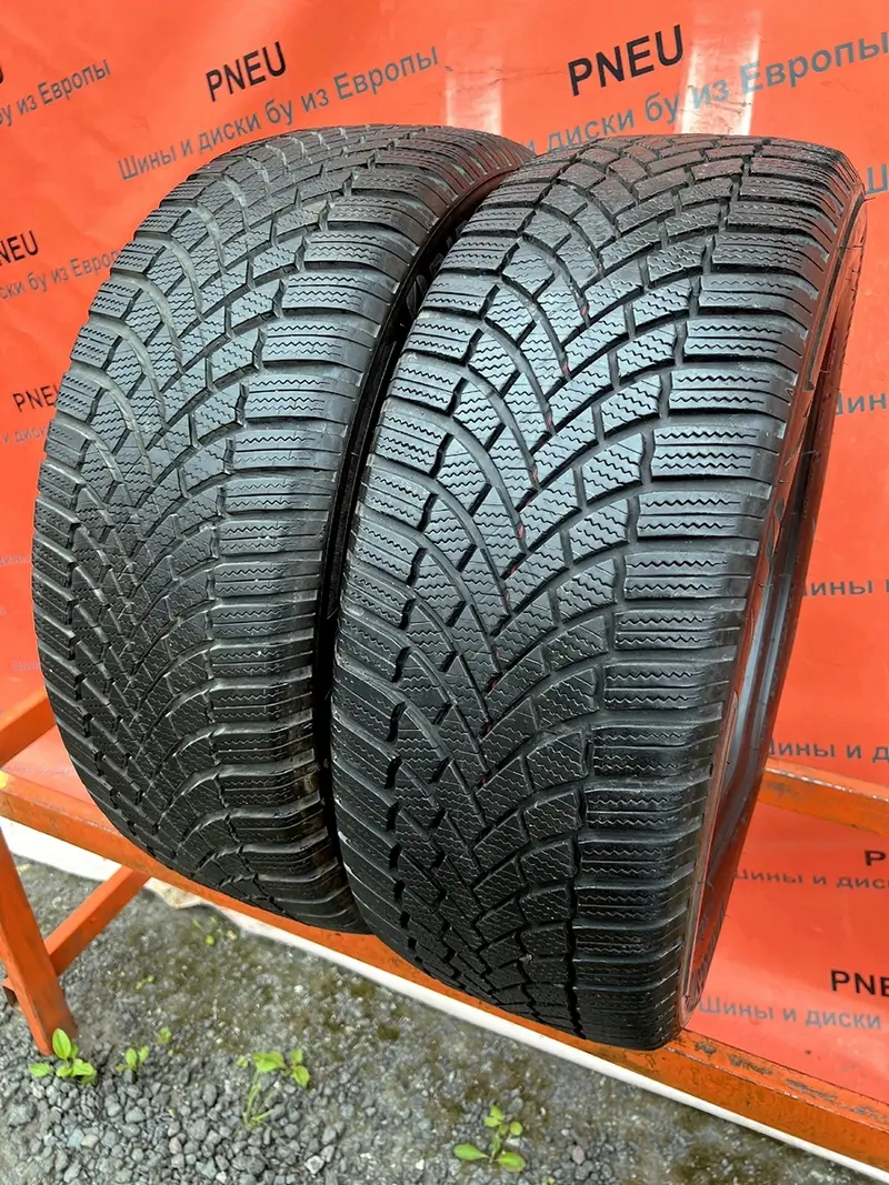 Пара б/у шин 225/55 R18 Bridgestone Blizzak LM-005