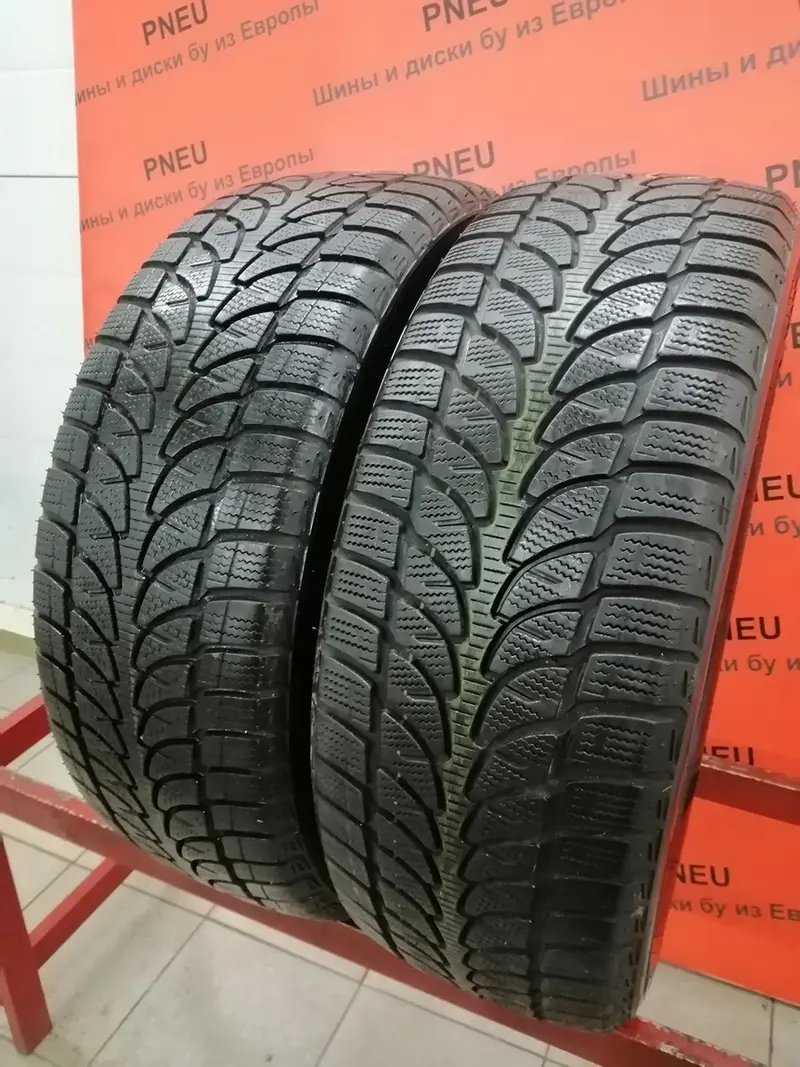 Пара б/у шин 225/55 R18 Bridgestone Blizzak LM-80 EVO