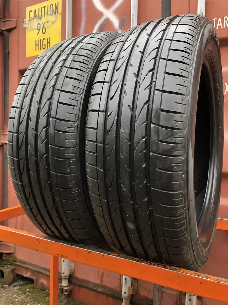 Пара б/у шин 225/55 R18 Bridgestone Dueler H/P Sport