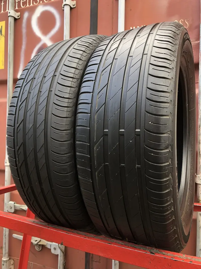 Пара б/у шин 225/55 R18 Bridgestone Turanza T001