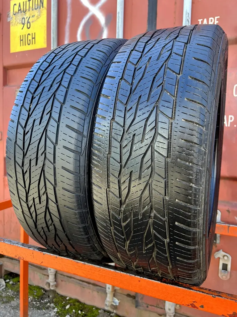 Пара б/у шин 225/55 R18 Continental ContiCrossContact LX 2