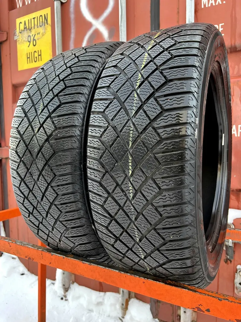 Пара б/у шин 225/55 R18 Continental ContiVikingContact 7, фото 1