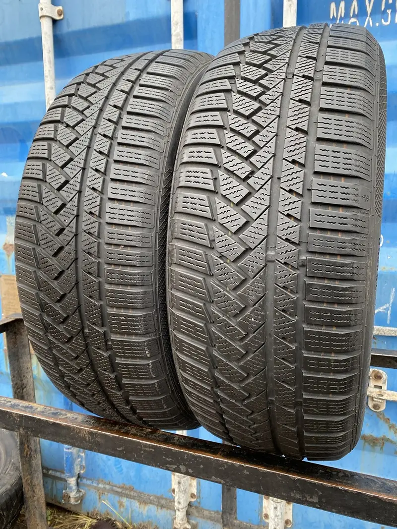 Пара б/у шин 225/55 R18 Continental ContiWinterContact TS 850 P