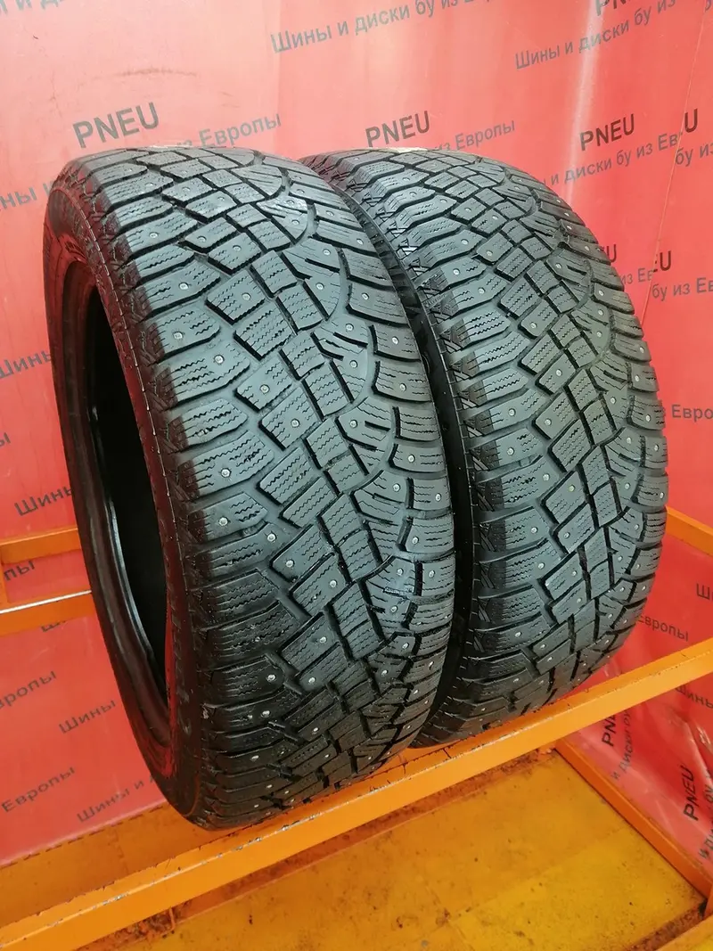 Пара б/у шин 225/55 R18 Continental IceContact 2, фото 1