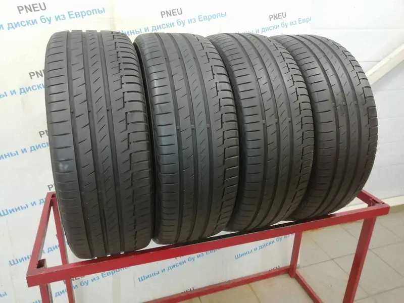 Комплект б/у шин 225/55 R18 Continental PremiumContact 6