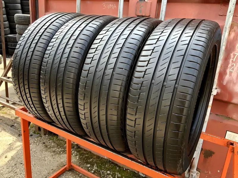 Комплект б/у шин 225/55 R18 Continental PremiumContact 6