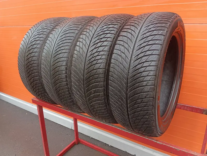 Комплект б/у шин 225/55 R18 Michelin Pilot Alpin 5
