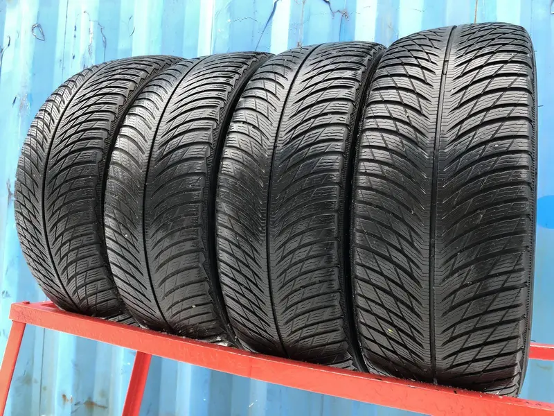 Комплект б/у шин 225/55 R18 Michelin Pilot Alpin 5