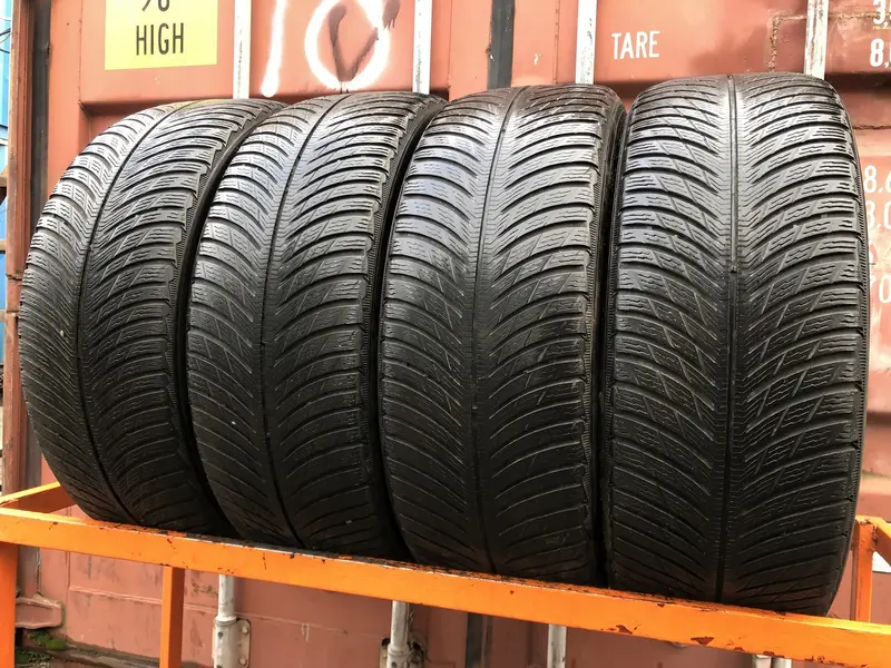 Комплект б/у шин 225/55 R18 Michelin Pilot Alpin 5, фото 1