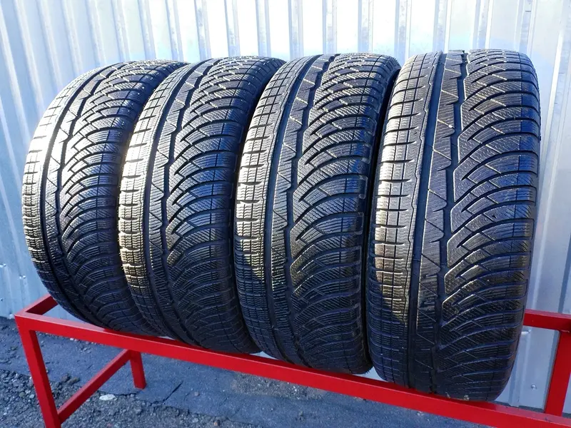 Комплект б/у шин 225/55 R18 Michelin Pilot Alpin PA 4