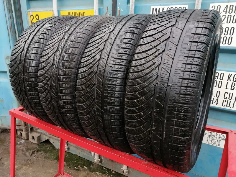 Комплект б/у шин 225/55 R18 Michelin Pilot Alpin PA 4