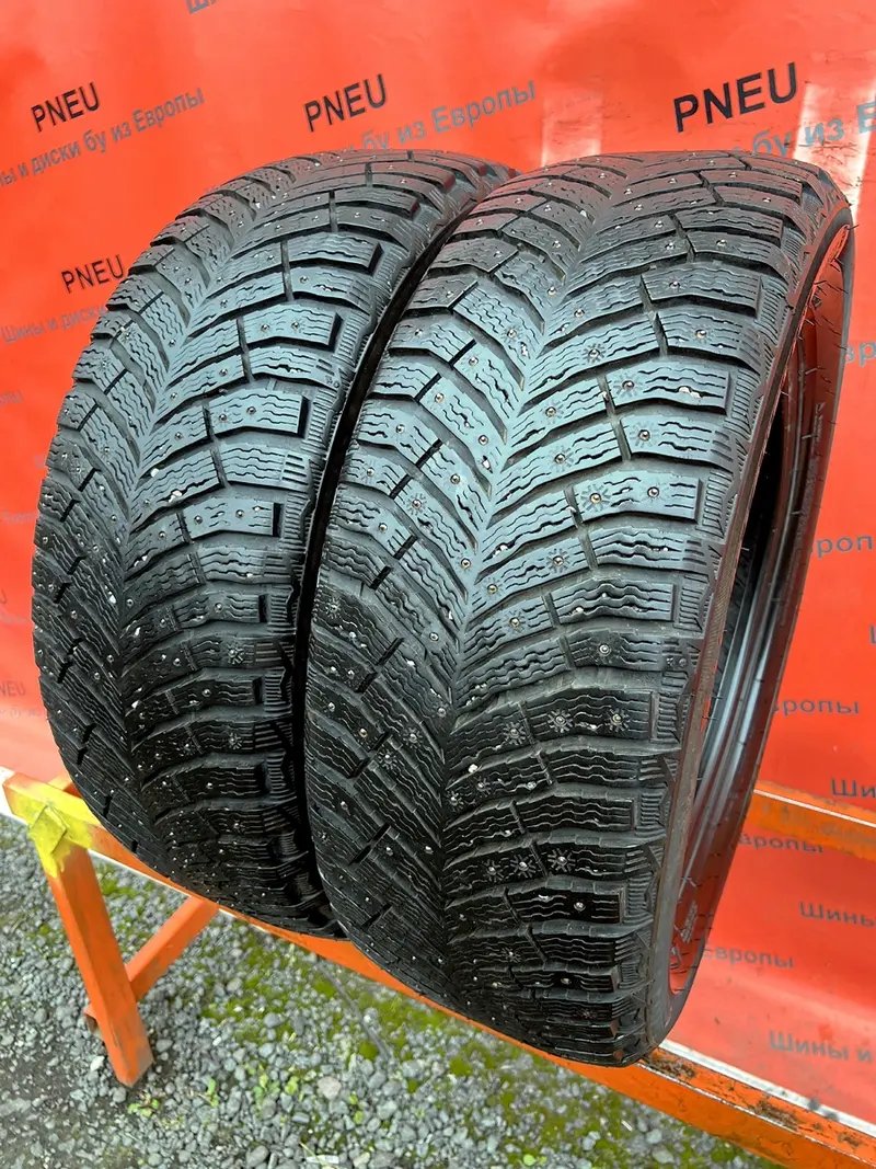 Пара б/у шин 225/55 R18 Michelin X-Ice North 4