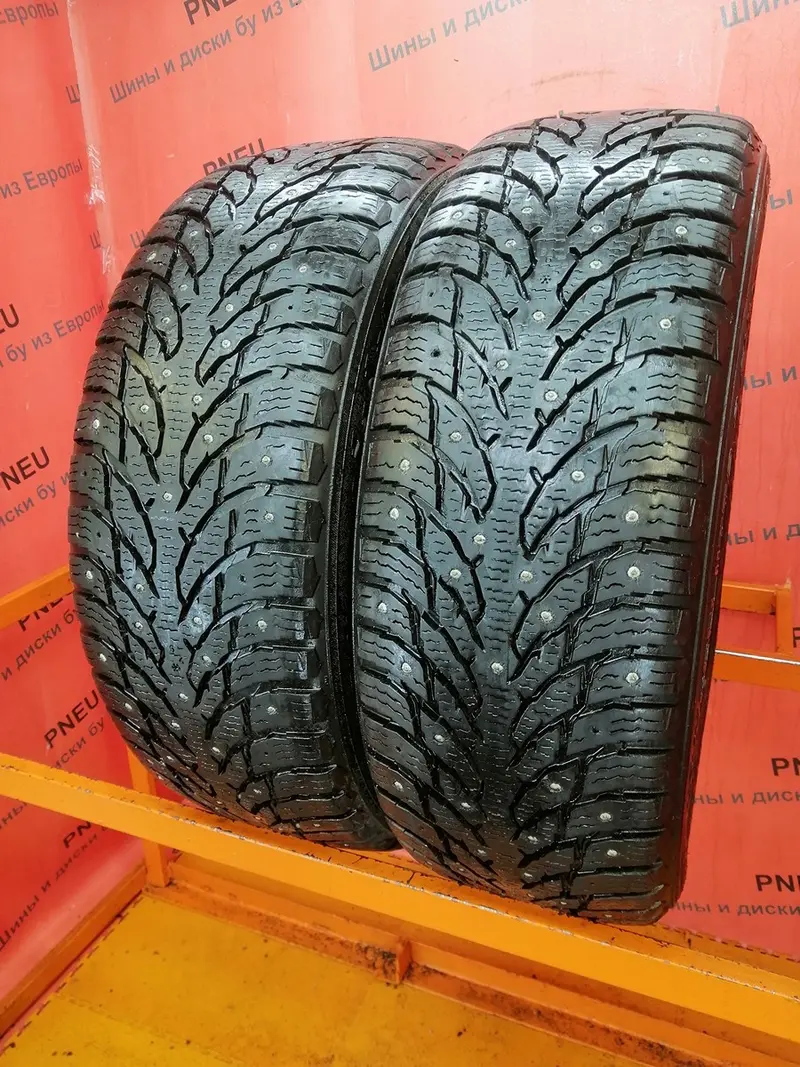 Пара б/у шин 225/55 R18 Nokian Hakkapeliitta 9
