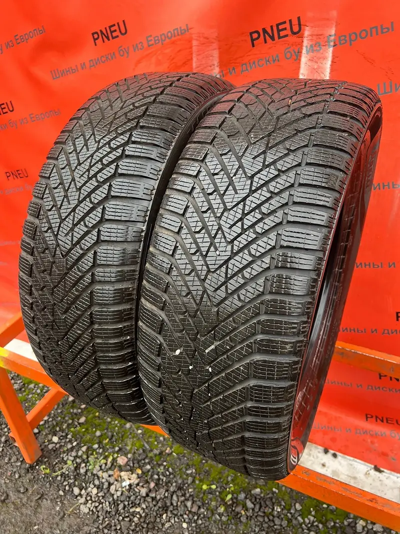 Пара б/у шин 225/55 R18 Pirelli Winter Cinturato 2