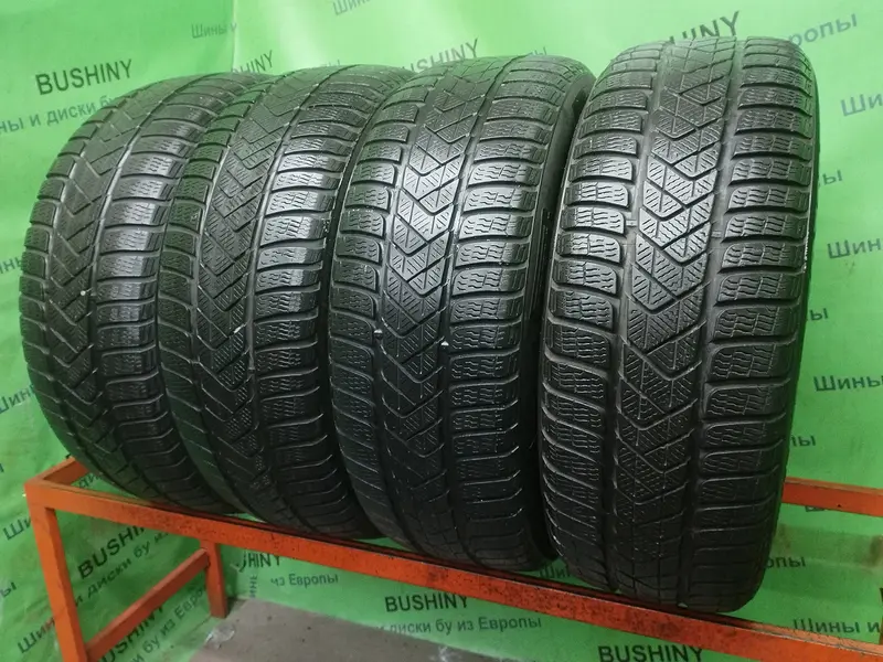Комплект б/у шин 225/55 R18 Pirelli Winter Sottozero 3