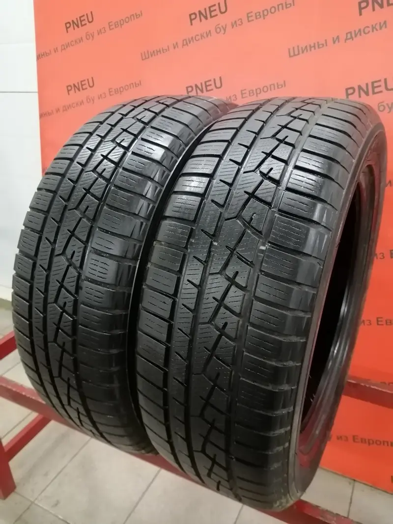 Пара б/у шин 225/55 R18 Yokohama W.drive V902 A