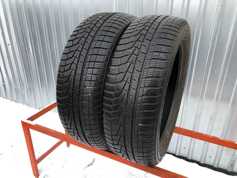 Пара б/у шин 225/55 R19 Hankook Winter I Cept Evo2 W320, фото 1
