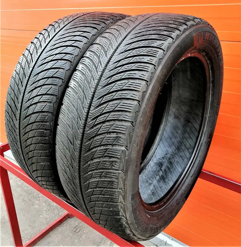 Пара б/у шин 225/55 R19 Michelin Pilot Alpin 5