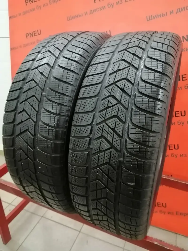 Пара б/у шин 225/55 R19 Pirelli Scorpion Winter