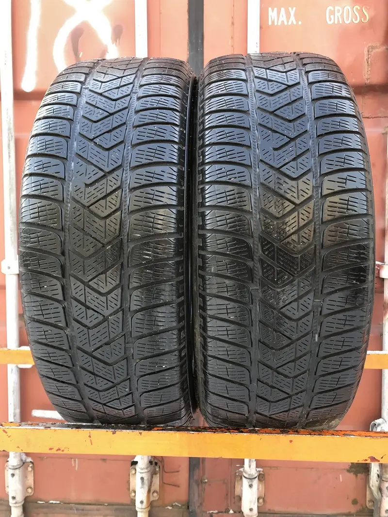 Пара б/у шин 225/55 R19 Pirelli Scorpion Winter, фото 1