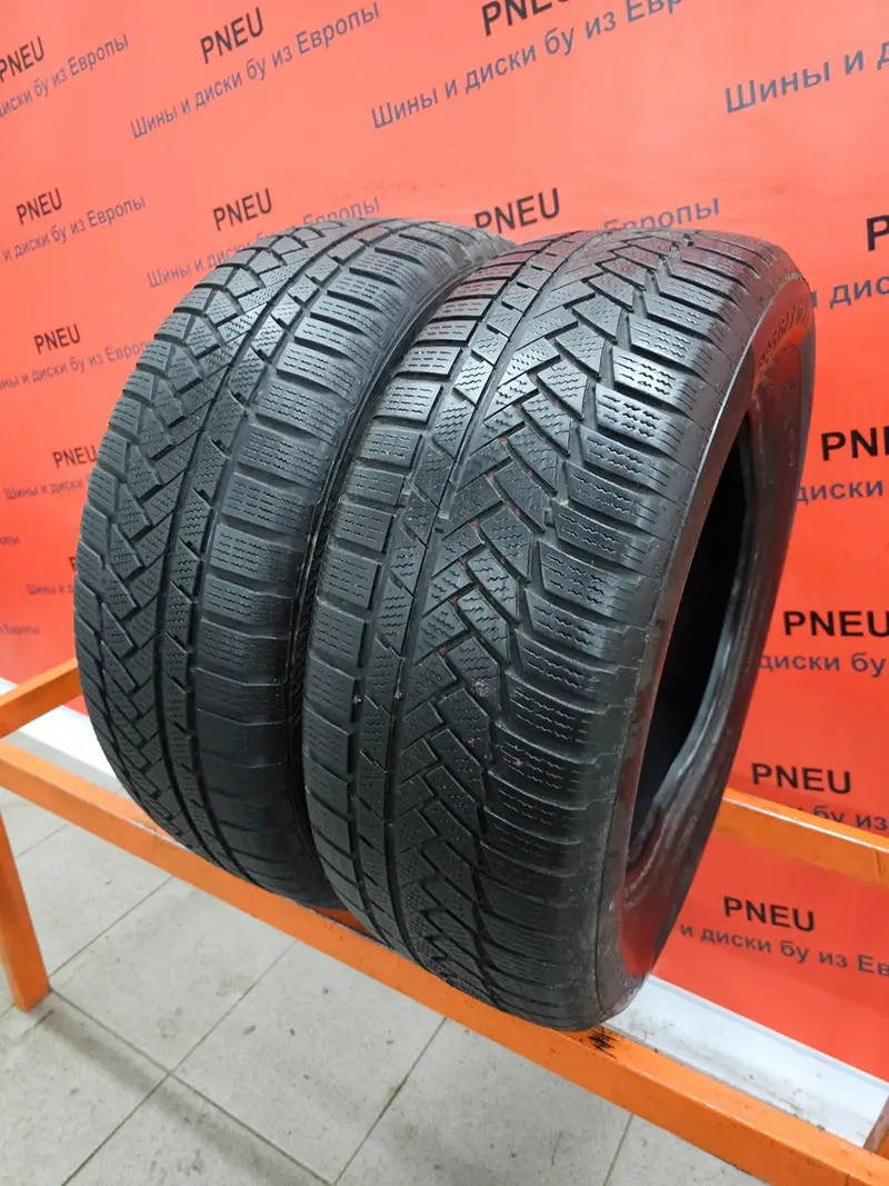 Пара б/у шин 225/60 R16 Continental ContiWinterContact TS 850 P