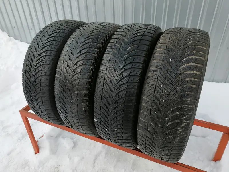 Комплект б/у шин 225/60 R16 Michelin Alpin A4