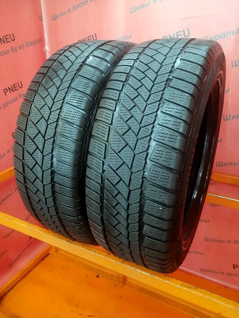 Пара б/у шин 225/60 R17 Continental ContiWinterContact TS 830 P SSR